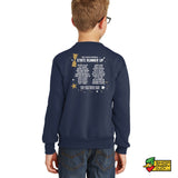 Hoban Cheer State Runners-Up GLITTER Youth Crewneck Sweatshirt