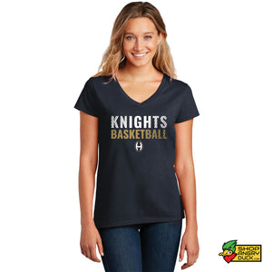 Knights Basketball 2025 Ladies V-Neck T-Shirt