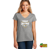 Hoban Cross Country 2024 Ladies V-Neck T-Shirt