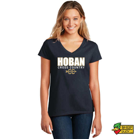 Hoban Cross Country CC Ladies V-Neck T-Shirt