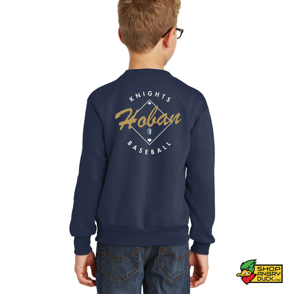 Hoban Baseball Diamond Youth Crewneck Sweatshirt