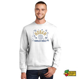 Hoban Girls Golf Sketch Crewneck Sweatshirt