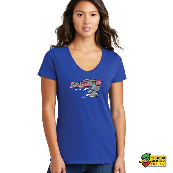 Brandon Moore Racing 2024 Ladies V-Neck T-Shirt