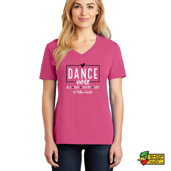 Dance Mode Ladies V-Neck T-Shirt