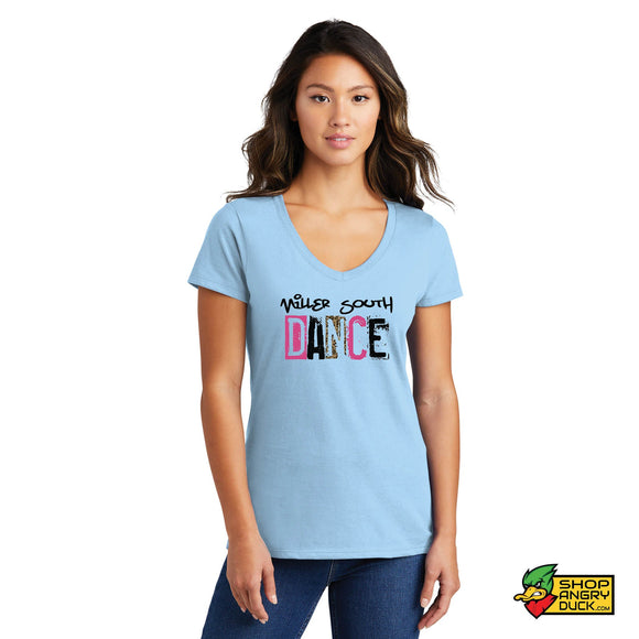 Miller South Stamp Ladies V-Neck T-Shirt