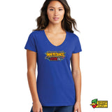 Spending 2025 Champioship Ladies V-Neck T-Shirt