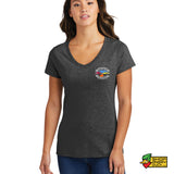 UPOC Green Light Ladies V-Neck T-Shirt