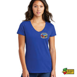 UPOC Green Light Ladies V-Neck T-Shirt