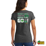 UPOC Green Light Ladies V-Neck T-Shirt