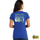 UPOC Green Light Ladies V-Neck T-Shirt