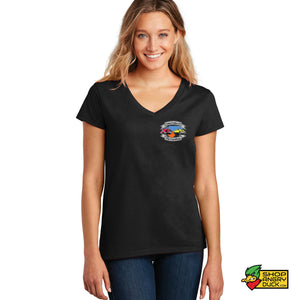 UPOC Green Light Ladies V-Neck T-Shirt