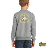 Baby Huey Duck Around Youth Crewneck Sweatshirt