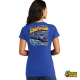 Wild N Blue Championship Ladies V-Neck T-Shirt