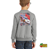 Todd Brennan Fourth of July Youth Crewneck Sweatshirt