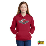 Akron Racers Circle Logo Youth Hoodie