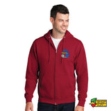 Wolverine Pullers 2024 Red Full Zip Hoodie