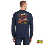 Wolverine Pullers 2024 Red Crewneck Sweatshirt