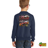 Wolverine Pullers 2024 Red Youth Crewneck Sweatshirt