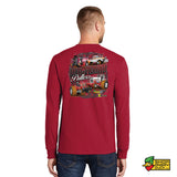 Wolverine Pullers 2024 Red Long Sleeve T-Shirt