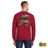 Wolverine Pullers 2024 Red Crewneck Sweatshirt