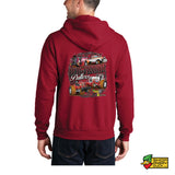 Wolverine Pullers 2024 Red Full Zip Hoodie