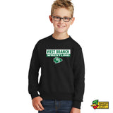 WB Wrestling Box Youth Crewneck Sweatshirt