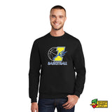 Block I Basketball  Crewneck Sweatshirt