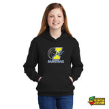 Block I Basketball  Youth Hoodie