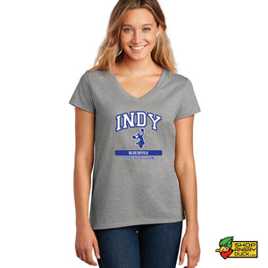 Independence Youth Cheer Ladies V-Neck T-Shirt