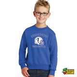 Independence Football Helmet Youth Crewneck Sweatshirt