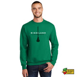 Highland Girls Lacrosse Stick Crewneck Sweatshirt