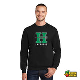 Highland Girls Lacrosse H Crewneck Sweatshirt