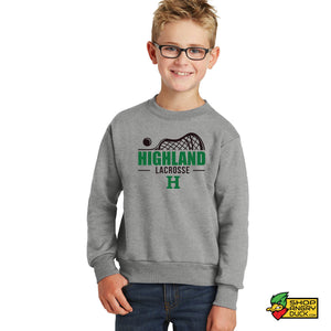 Highland Lacrosse 2024 Youth Crewneck Sweatshirt