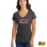 Beer Money 300 Ft Ladies V-Neck T-Shirt