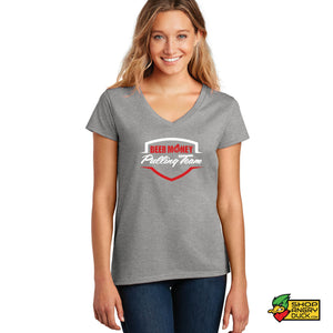 Beer Money 300 Ft Ladies V-Neck T-Shirt