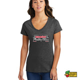 A Little Hell Ladies V-Neck T-Shirt