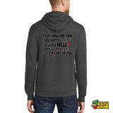 A Little Hell Full Zip Hoodie