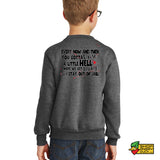 A Little Hell Youth Crewneck Sweatshirt