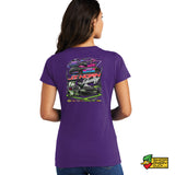 JT Horn Racing Ladies V-Neck T-Shirt