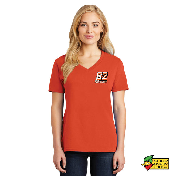 Pavelek Racing Ladies V-Neck T-Shirt