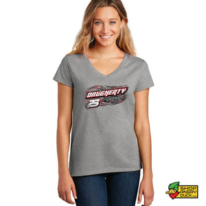 Dustin Daugherty Racing Ladies V-Neck T-Shirt