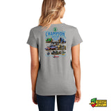 PPL Western Series Ladies V-Neck T-Shirt