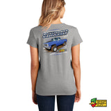 Undisputed Pulling Team Ladies V-Neck T-Shirt