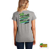 Marine Technology Ladies V-Neck T-Shirt