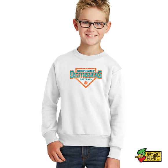 Northwest Destroyers Plate Youth Crewneck Sweatshirt