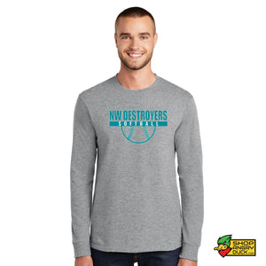 NW Destroyers Softball Long Sleeve T-Shirt