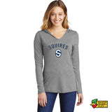 Squires Block S Women’s Long Sleeve Hoodie