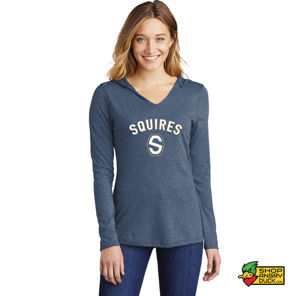 Squires Block S Women’s Long Sleeve Hoodie