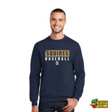 Squires Baseball Block Crewneck Sweatshirt