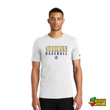 Squires Baseball Block Nike Cotton/Poly T-Shirt